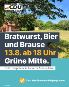 „Bratwurst, Bier und Brause“