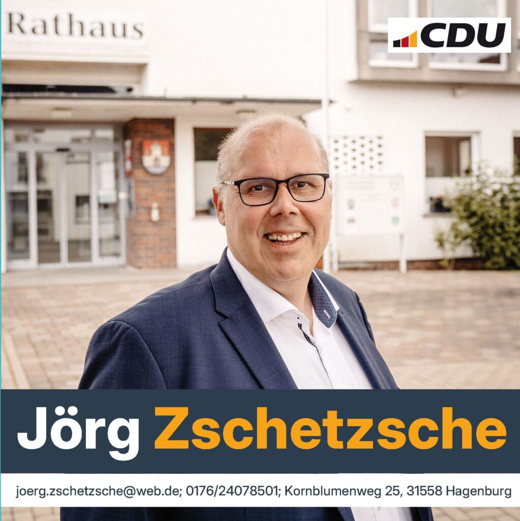 Jörg Zschetzsche als Kandidat für das Amt des Samtgemeinde-Bürgermeisters bestätigt